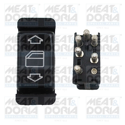 Switch, window regulator